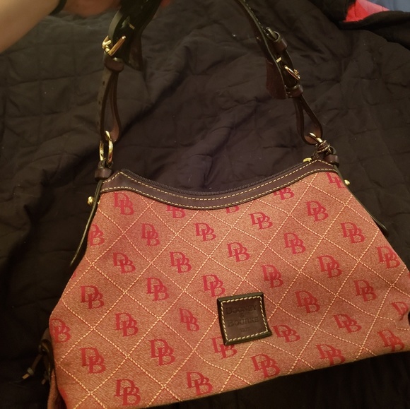 Dooney & Bourke canvas monogram bag - Picture 2 of 8